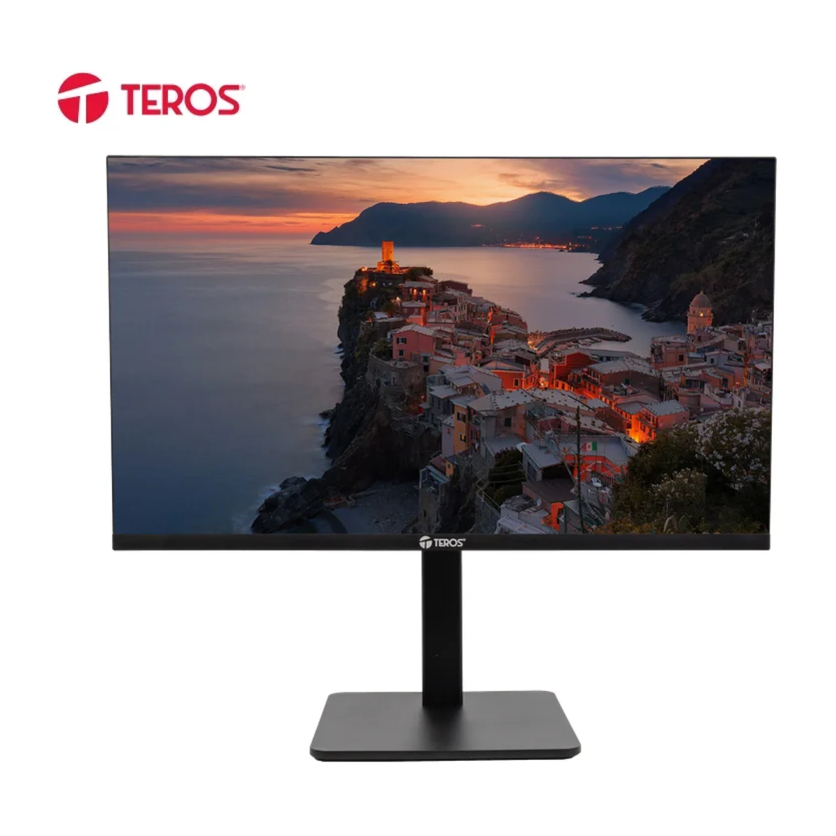 Monitor plano TEROS TE-2421CS, 23.8" FHD IPS, 144Hz, 1ms, HDMI, DP, Audio out, Parlantes