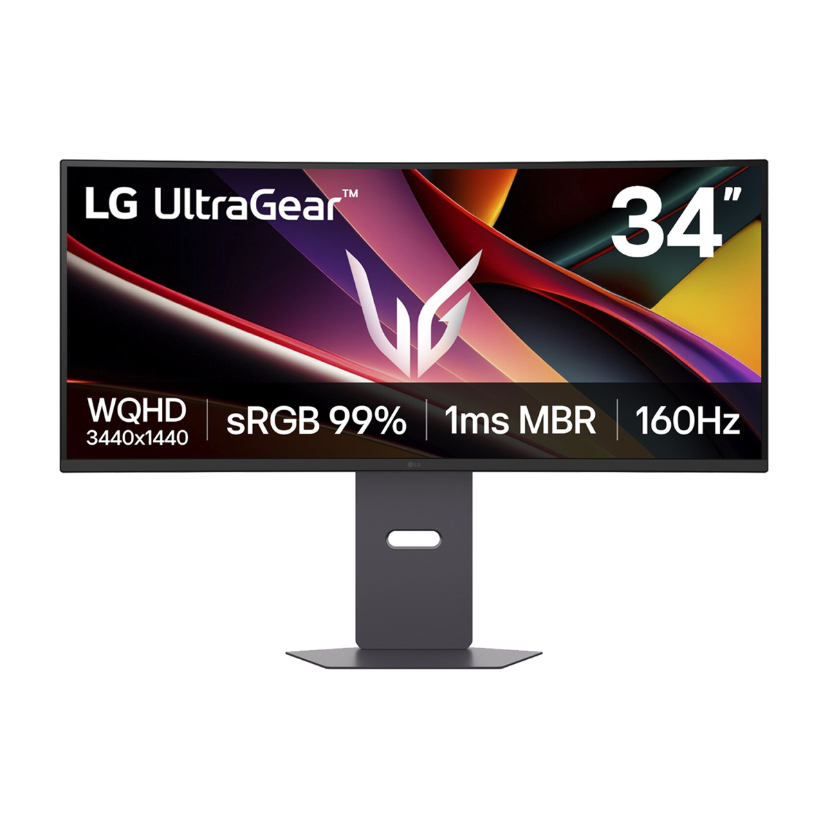 Monitor Gaming LG UltraGear G6, 34” Curvo/WQHD/VA/160Hz/1ms MBR/HDMI x2/DP/Headphone-out