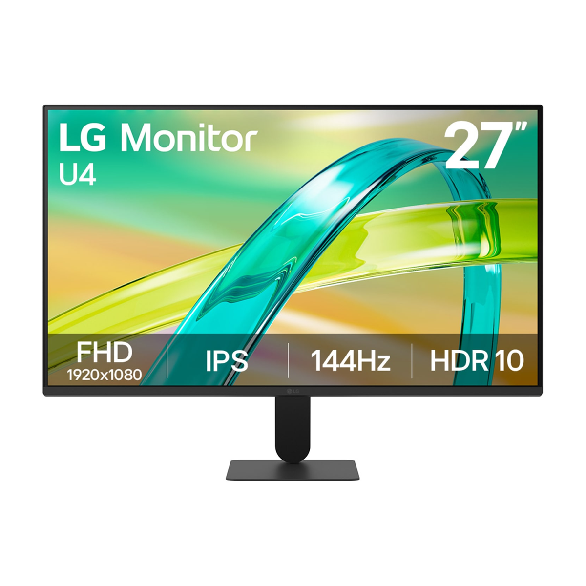 Monitor LG U4 27U411B-B, 27”/FHD/IPS/144Hz/HDMIx1/Salida_auriculares (3.5mm)