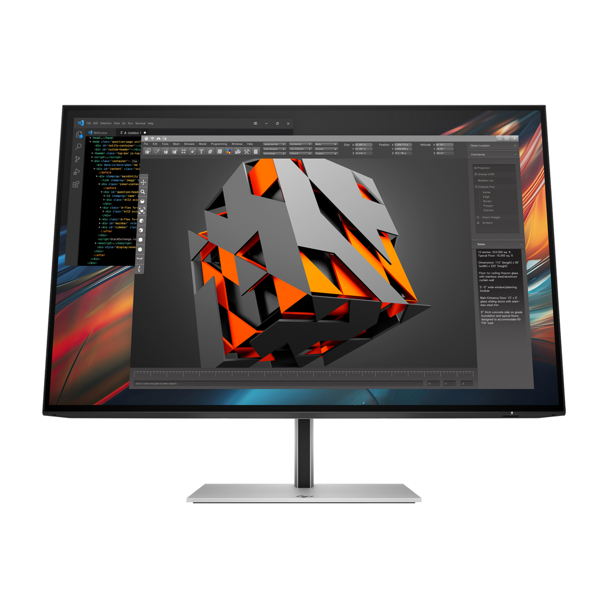 Monitor HP WUXGA de la serie HP 7 Pro 24" - 724pu WUXGA/IPS/HDMI/DP/USB-C/USB-A/RJ-45