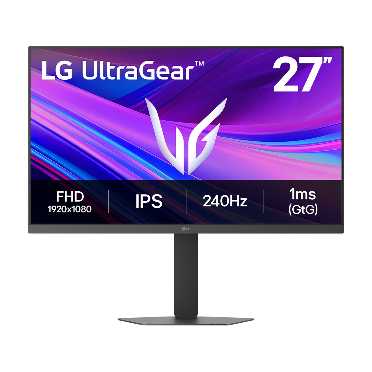 Monitor LG UltraGear G4 27G440A-B 27”/FHD/IPS/240Hz/HDMIx2/DP/Salida para auriculares