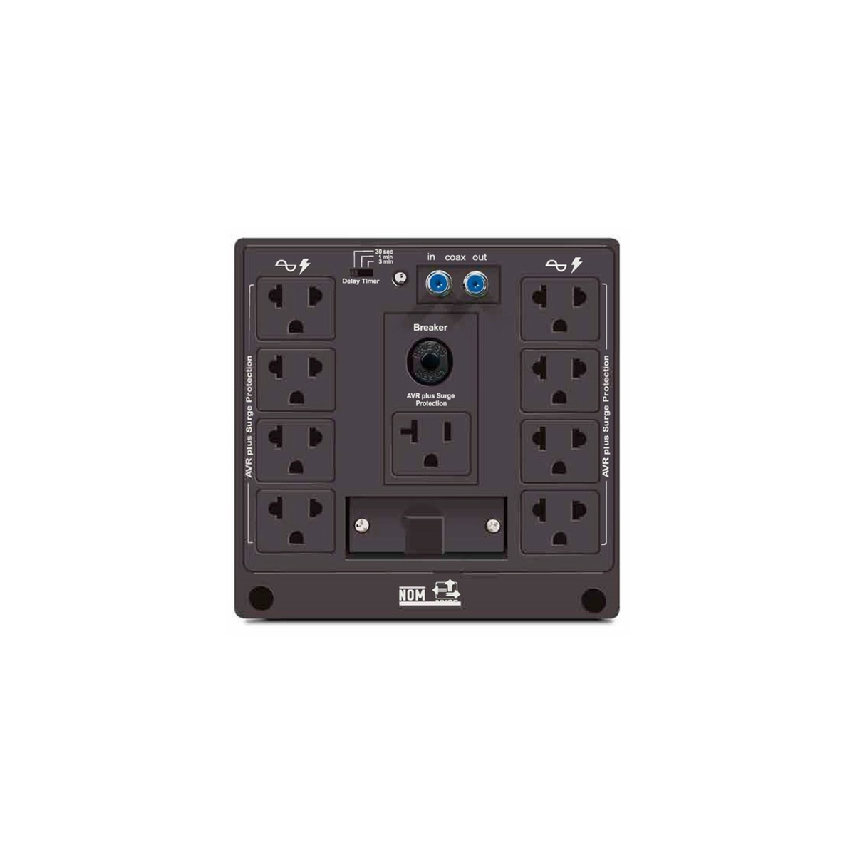 Estabilizador CDP R-AVR5008I 5000VA 2500W 9 Salidas con Supresor de Picos