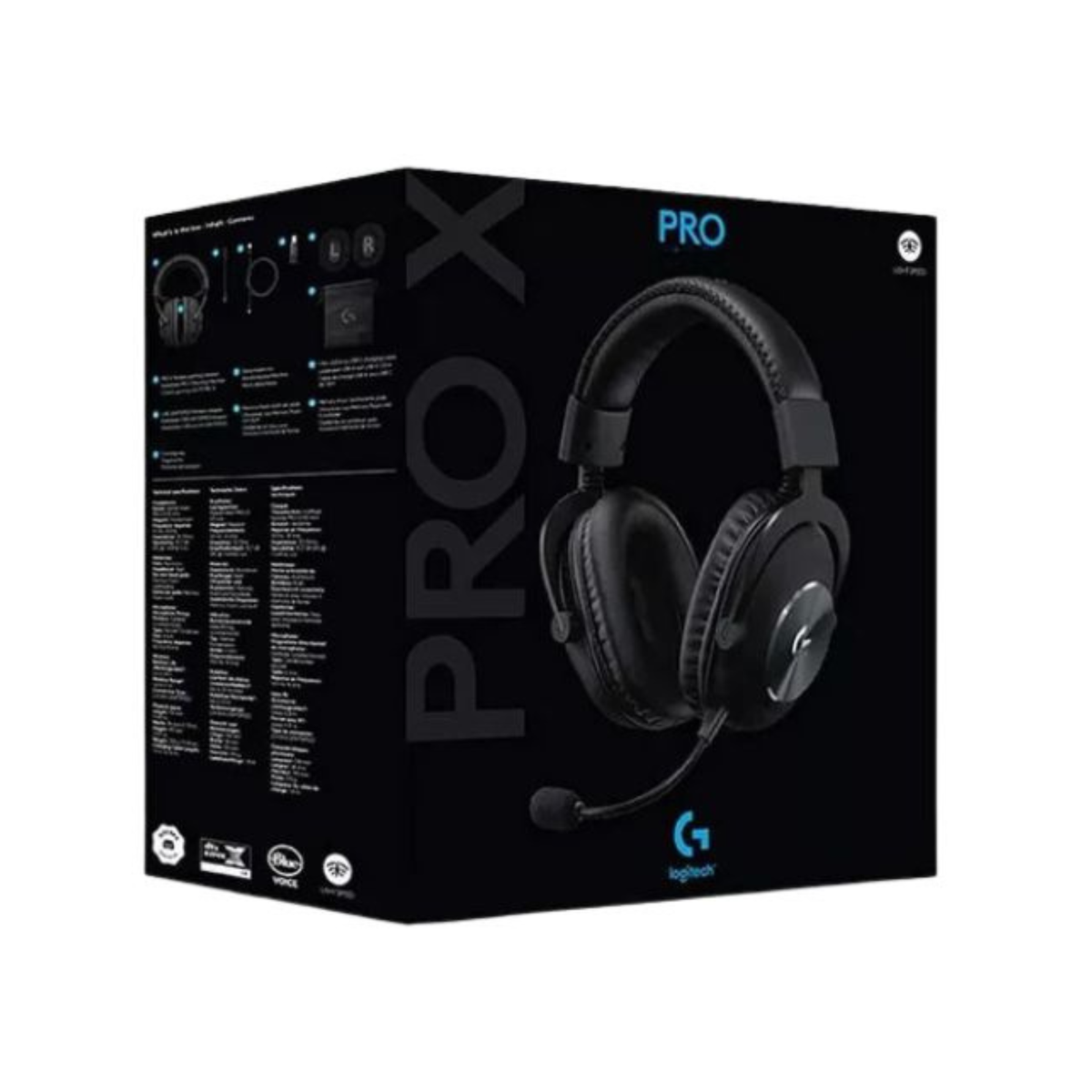 Audífonos Gamer Logitech G PRO X 7.1 DTS PRO-G Negro