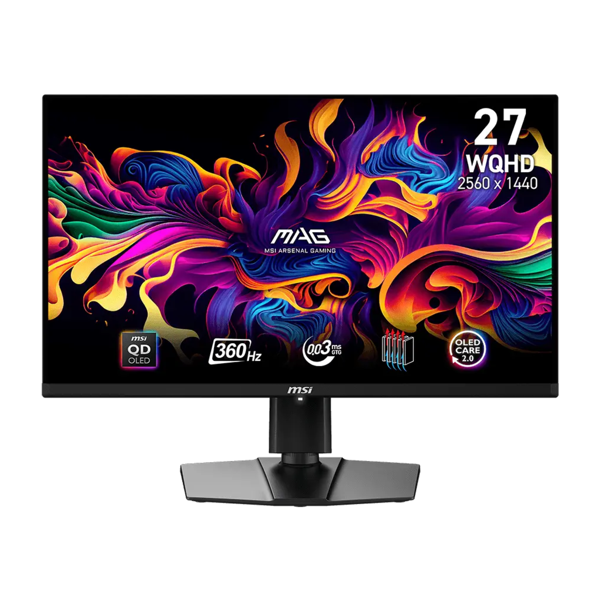Monitor plano gaming MSI MAG 271QPX QD-OLED 26.5"/QD-OLED/360Hz/HDMI x2/DP x1/USB-C x1