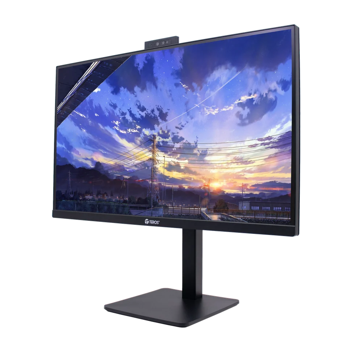 Monitor plano TEROS TE-2715CS, 27" QHD IPS, 100Hz, 1ms, HDMI, DP, Audio out, Parlantes