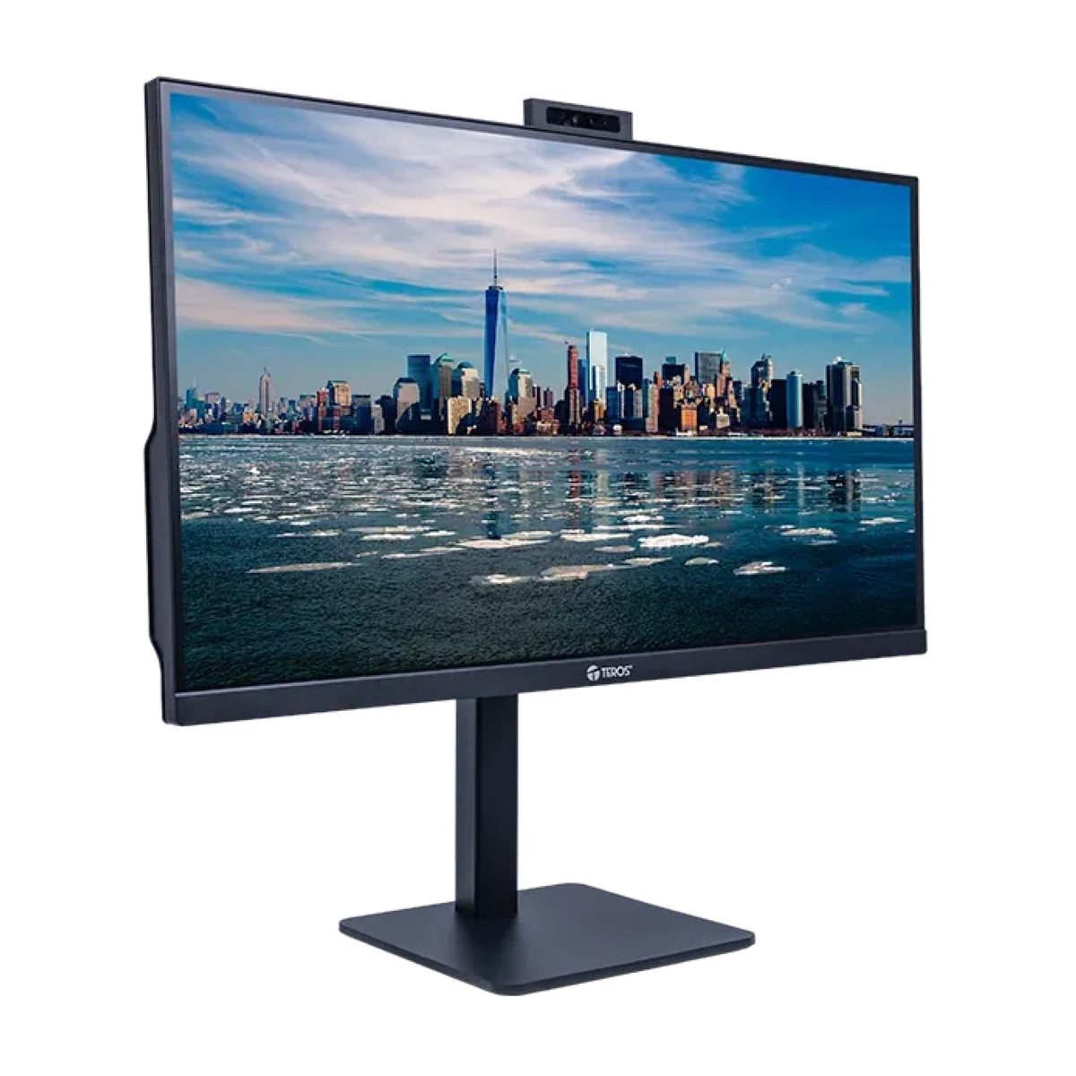 Monitor plano TEROS TE-2720CS, 27" QHD IPS, 144Hz, 1ms, HDMI, DP, Cámara, Micrófono