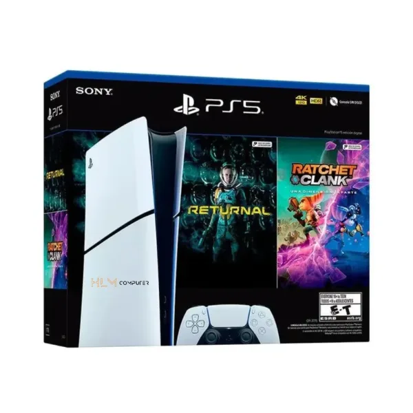 Playstation 5 Slim Digital + Ratchet & Clank Y Returnal