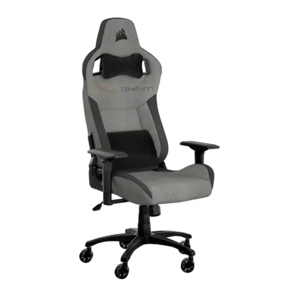Corsair Silla Gamer T3 RUSH, hasta 120Kg, Gris/Carbon