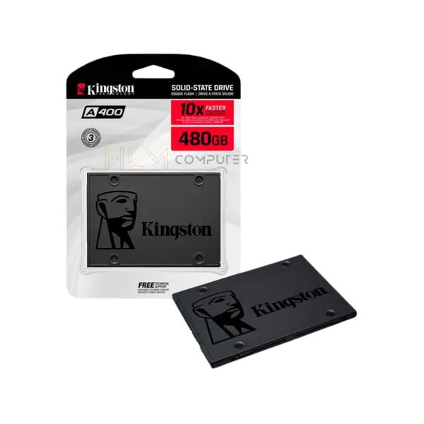 SSD Kingston A400, 480GB, SATA III, 2.5", 7 mm
